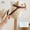 Hobby Horse – koń na kiju dla dzieci 80 cm, beżowy
